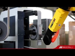 Linea robotizzata per la rettifica e la lucidatura di rubinetti