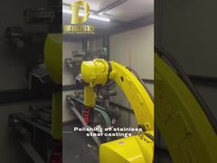 Lucidatura di fusioni in acciaio inossidabile