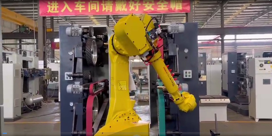 comprare Macchine di lucidatura robotizzate automatizzate dotate di cella robotica FANUC M-20iD/25 fabbricazione online