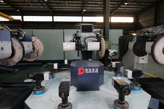comprare Macchine di lucidatura robotizzate CNC multi-stazione a 6 assi per la rettifica dei metalli fabbricazione online