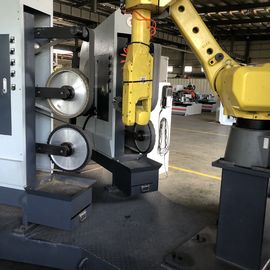 comprare Sistema automatico stridente e di lucidatura della sbavatrice robot del metallo della garanzia da 1 anno fabbricazione online
