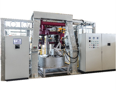 comprare Rubinetto di scarico automatico Macchina per pressofusione a bassa pressione con due manipolatori fabbricazione online