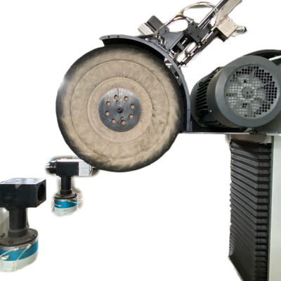 Macchina di lucidatura automatica a due stazioni per la lucidatura del manubrio della moto