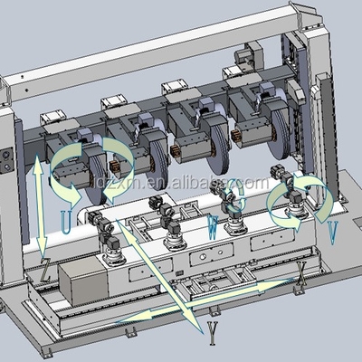 Macchina di lucidatura CNC universale a 6 assi per metalli e gioielli