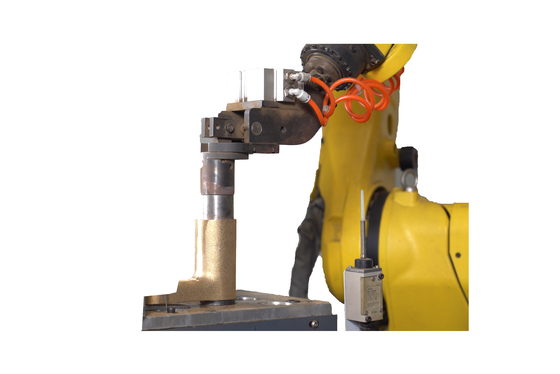 Progettazione a basso rumore Robot ad alta precisione per ruote automobilistiche Hardware Hub Casting Automation Deburring CNC Grinder