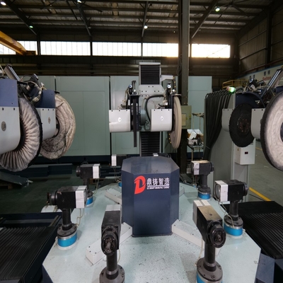 Macchine per lucidare in CNC per ruote in alluminio con compensazione automatica delle coordinate e compensazione della velocità lineare