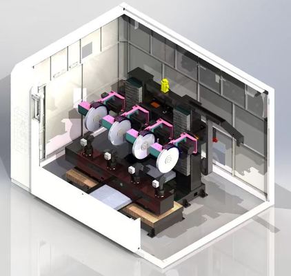 Sistema di lucidatura automatica ad alta precisione, utilizzato per lucidatrici CNC di vari tubi curvi