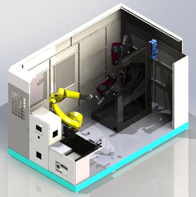 Macchina per lucidatura CNC, sistema di lucidatura automatico per la finitura superficiale di precisione di tubi piegati in metallo e acciaio inossidabile