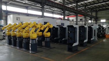 Macchina di lucidatura per robot di metallo da 11 kW con braccio FUNAC