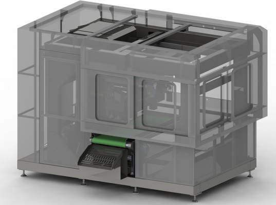 Doppia materozza della lama a nastro della fonderia/macchina automatica della sega a nastro di controllo di CNC della tagliatrice delle colonne montanti
